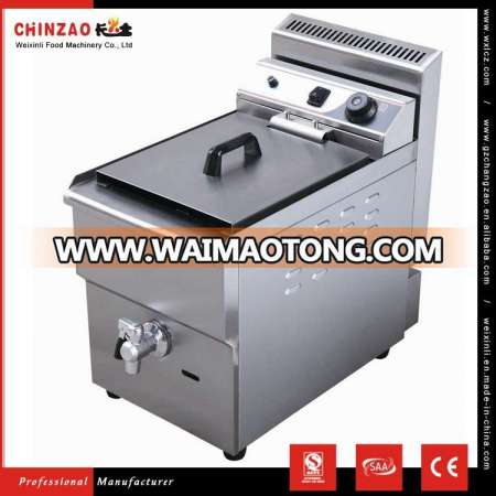 17L Sigle Tank Gas Fryers Gzl-17