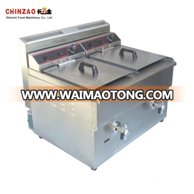 CHINZAO China Waimaotong Manufacture Reasonable Price Commercial Gas Deep Fryer GZL-34