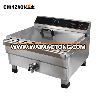 No Basket Automatic 30L Single Tank Electric Used Deep Fryer