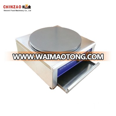 Factory Price 220V 110v 400mm+400mm Electric Crepe Maker Machine