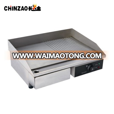 CHINZAO Chinese Manufacturers Sale Stainless Steel Kitchen Electric Griddle For Pancake