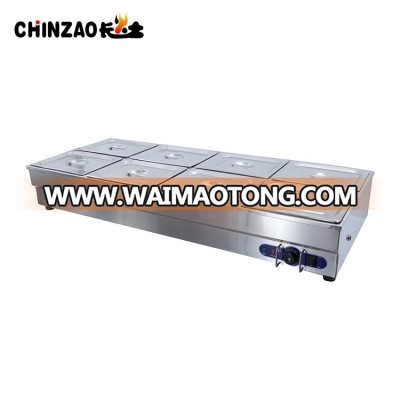 8 Pots High Efficiency Electric Bain Marie Western Kitchen Equipment