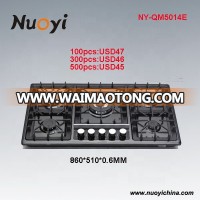 Gas stove with five burners 600mm900mm cooktop