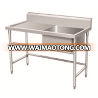 Detachable Dish Washing Work Table single sink double sink triple sink with table