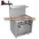 Hotel Kitchen Equipment Heavy Duty Range Wholesale Cooking Gas Range With Oven