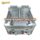 Factory promotion commercial gas deep fryers machine price