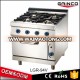 wholesale price modular kitchen 4 burner gas range with cabinet