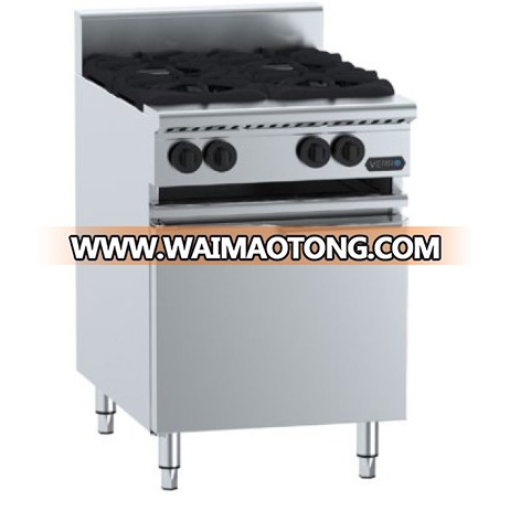 High Quality Heavy Duty Gas Cooking Range With Oven