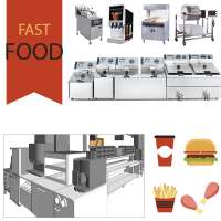 Furnotel High Quality MacDonald KFC Fast Food Restaurant Kitchen Equipment Machine Commercial Fast Food Chain