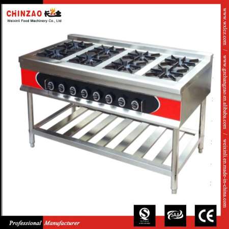 Industrial Gas Cooker Range for Kitchen